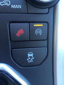 2014 Land Rover Range Rover Evoque eco button