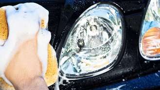 Headlight Lens Cleaning