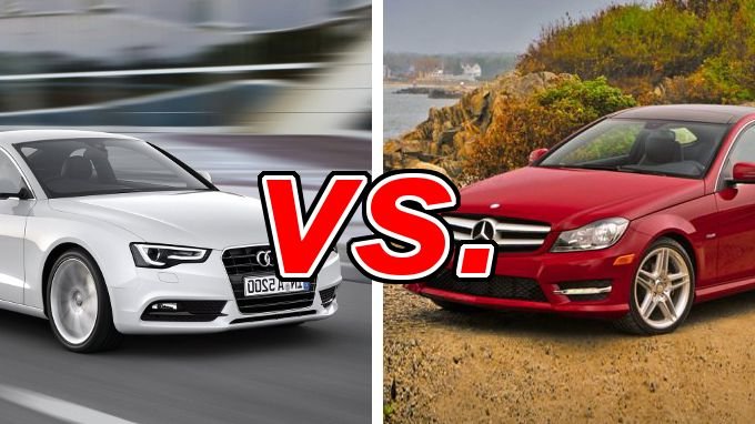 Mercedes benz c250 vs audi a4