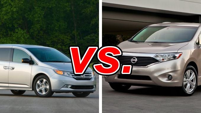 Compare honda odyssey and nissan quest #3