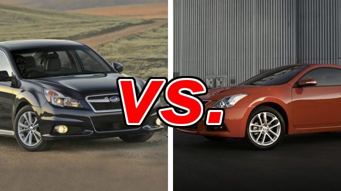 Subaru legacy vs nissan altima #2