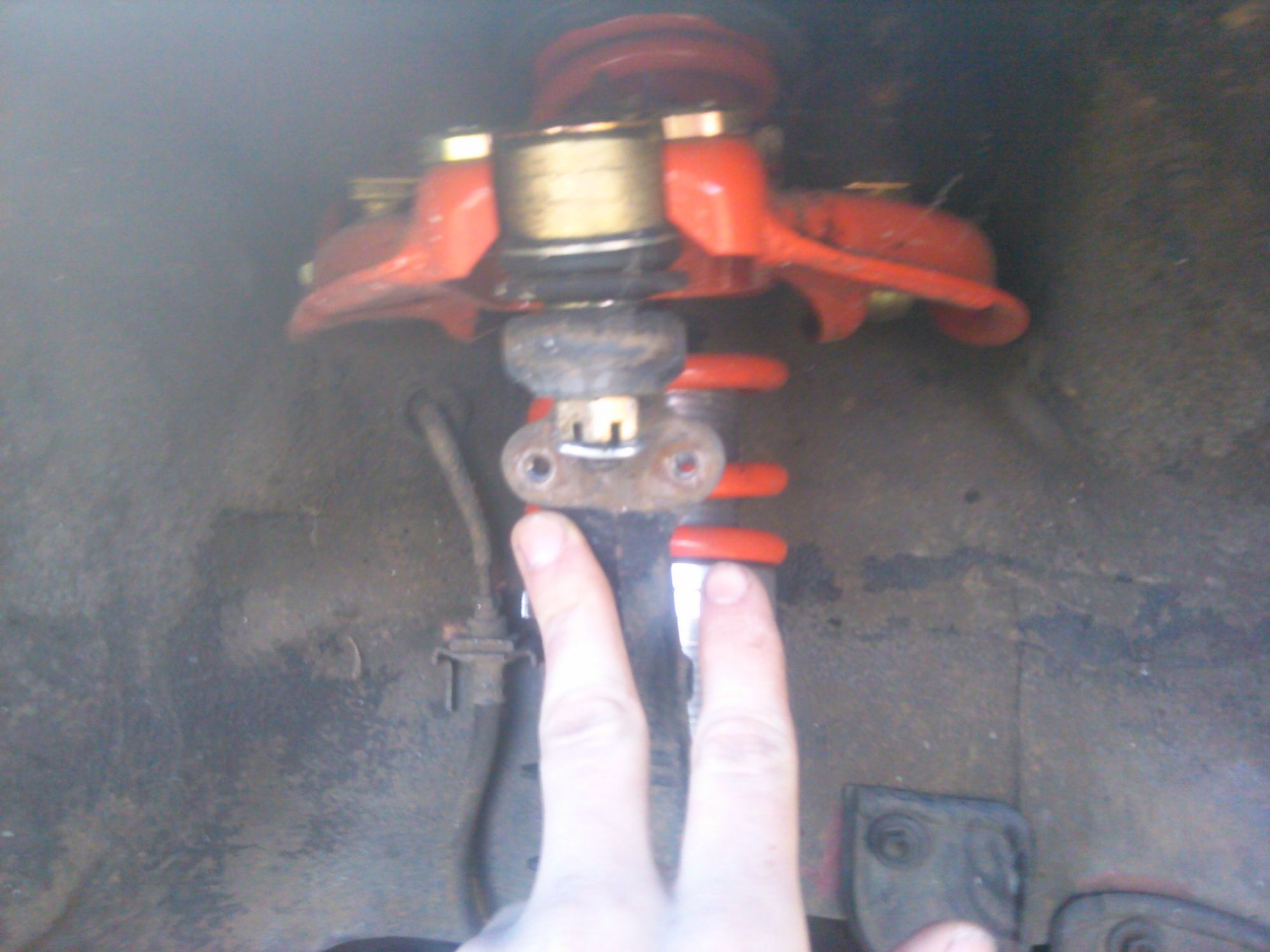How ToLower Ball Joint HondaTech