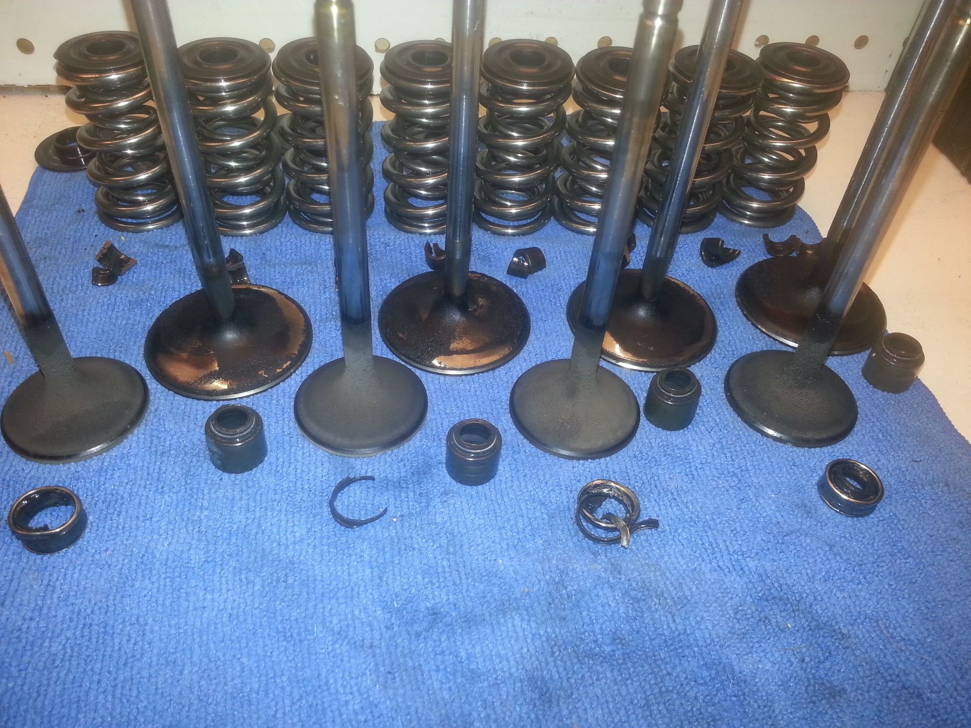 Destroyed valve seals damaged valve stem LS1TECH