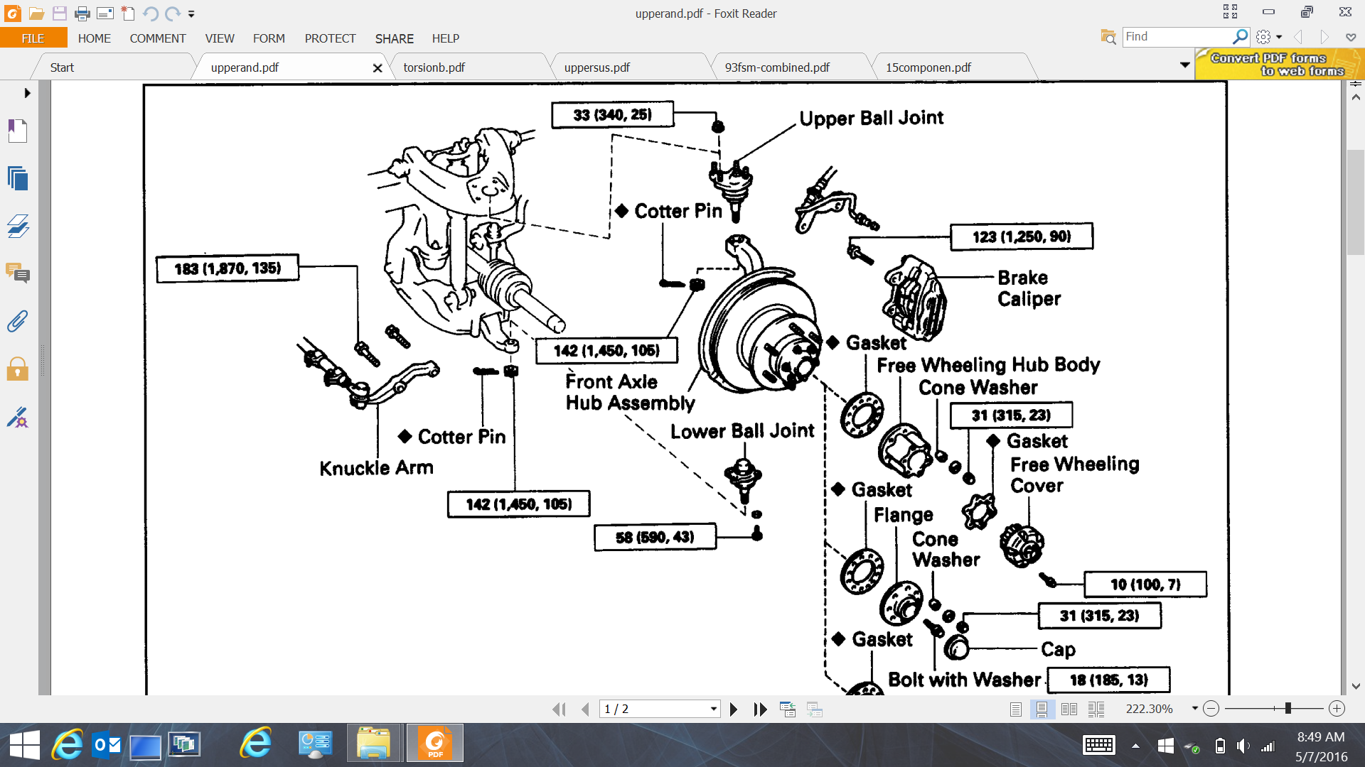 torque-specs-for-4wd-ball-joint-castle-nuts-yotatech-forums