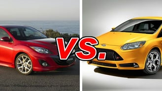Mazdaspeed 3 vs ford focus st