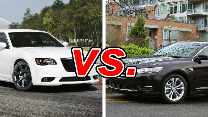 Chrysler 300 vs ford taurus