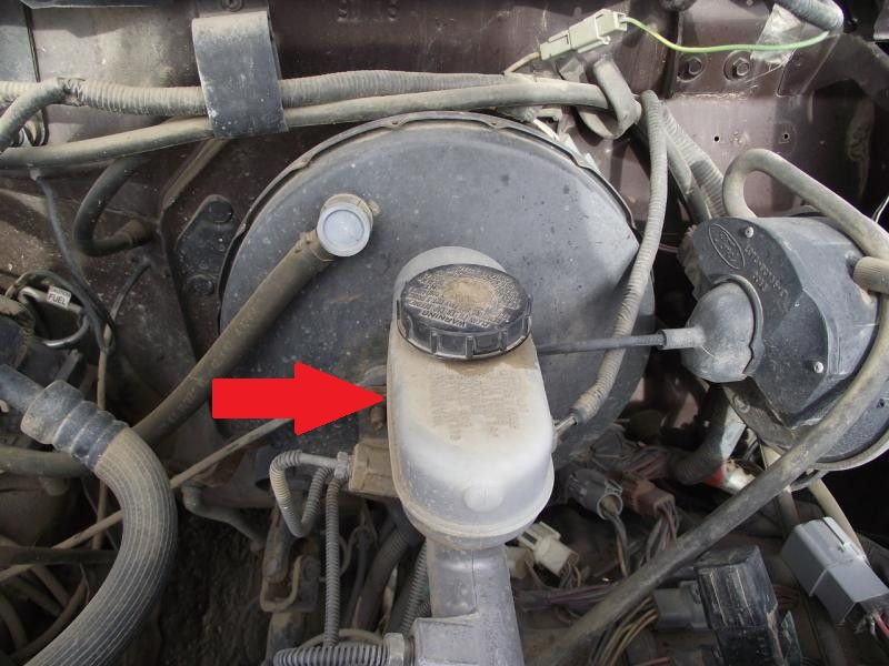 Ford f150 master cylinder leak #4