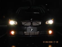 BMW 530i Front Lights Upgrade