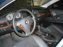 Wood Steering Wheel Trim