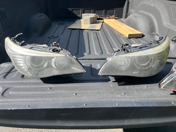 Bought some headlights to restore while waiting on parts