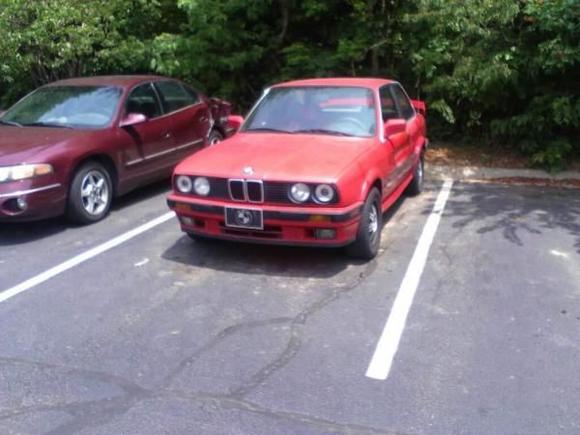 my 89' e30ix when i first got it