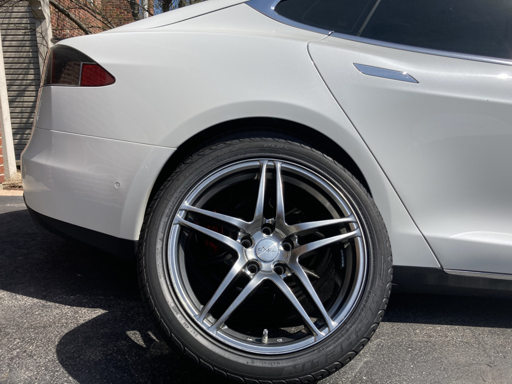 Wheels and Tires/Axles - FS: 5 Wheels & Tires - Exel Ennio 18x8 5x114.3 on Michelin Pilot Sport A/S+ 245/40/18 - Used - 0  All Models - Naperville, IL 60564, United States