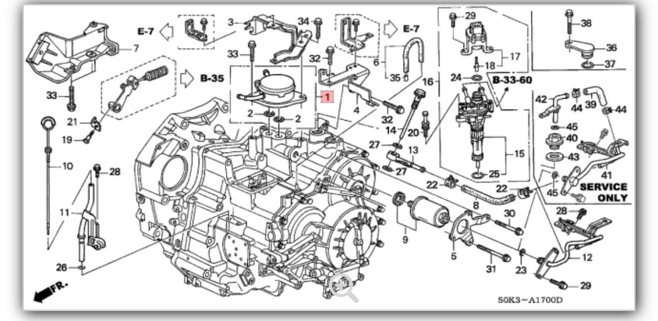 ATF warmer o-rings replaced #2 on diagram 