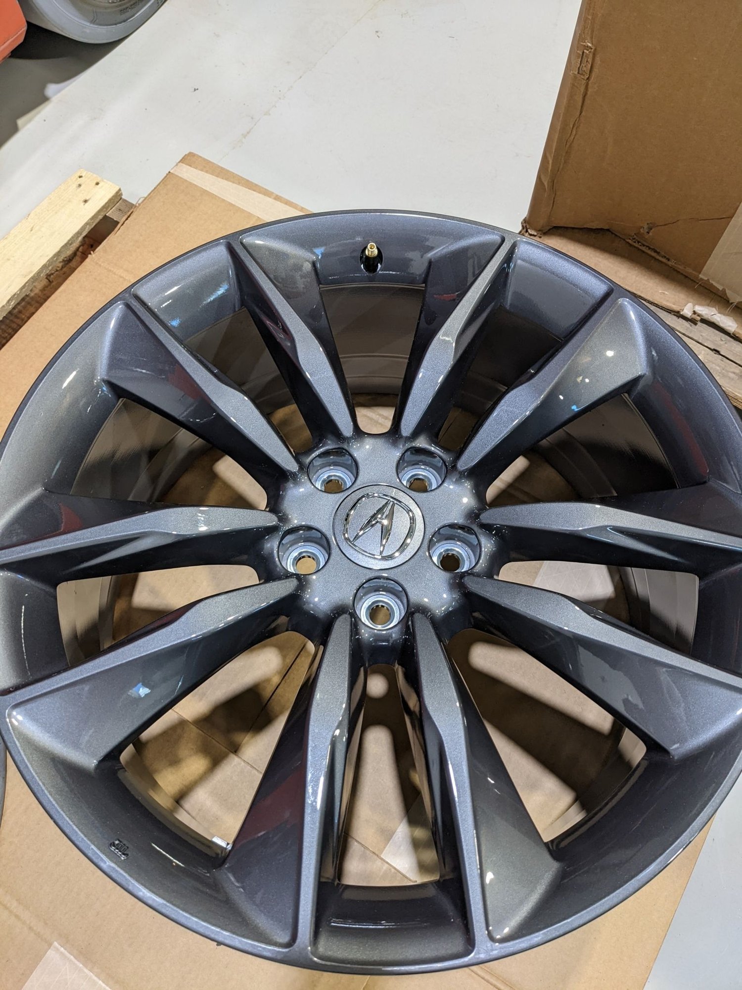 Wheels and Tires/Axles - SOLD: 2022 Acura MDX Type-S Shark Gray Wheels 21x9.5 +55 5x120 - New - 2022 Acura MDX - Lincoln, NE 68516, United States