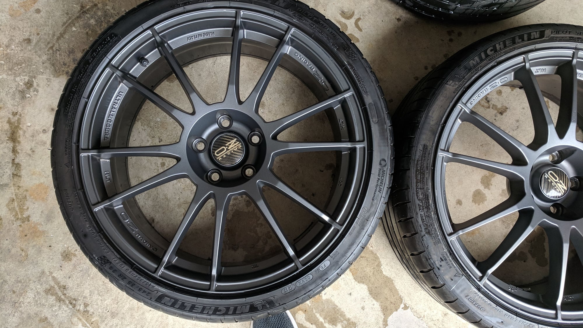 Wheels and Tires/Axles - SOLD: OZ Ultraleggera HLT +34 8.5 x 10" wheels with 245/35-20 Michelin PS4S 5X120 - Used - 2009 to 2014 Acura TL - South Bend, IN 46628, United States