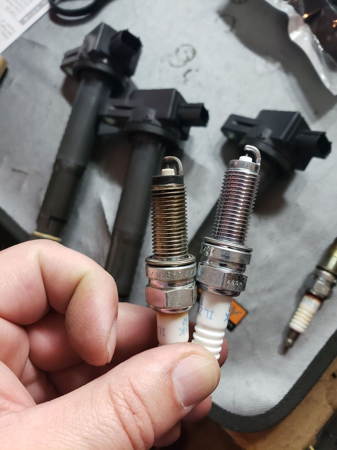 New Spark Plugs and MSD Blaster Coil Packs AcuraZine Acura