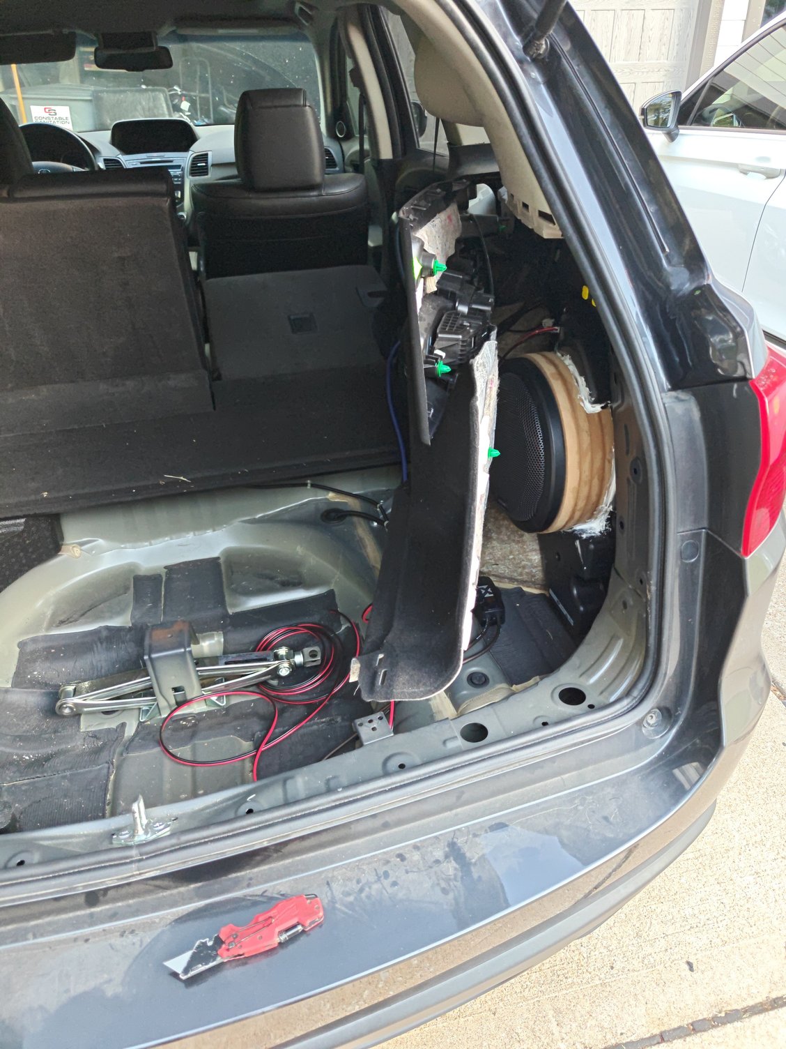 Copying JD8 for my 2013 RDX Tech, same subwoofer, 6.5 inch NVX V series door speakers for the front and rear doors, dedicated amp for the sub, and dedicated amp for the door speakers, keeping the OEM amp for the other 5 speakers and using the LC2i to tap the rear speaker wires to get full range speaker signals sent to both amps.
