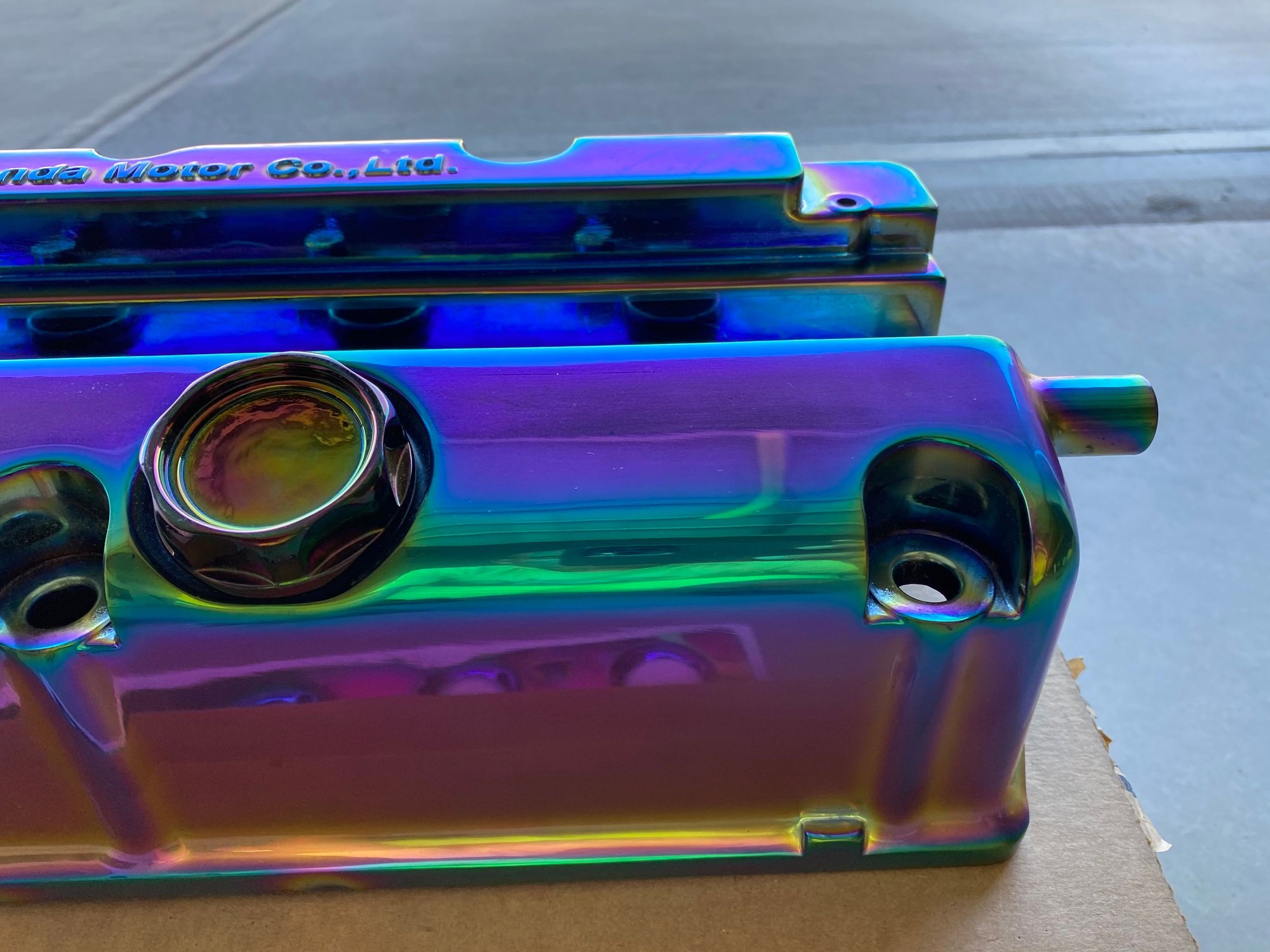 Accessories - FS: k20 Neo Chrome valve cover + oil cap + (2) coil pack cover - Used - 2002 to 2006 Acura RSX - 2006 to 2007 Honda Civic - Dawsonville, Georgia