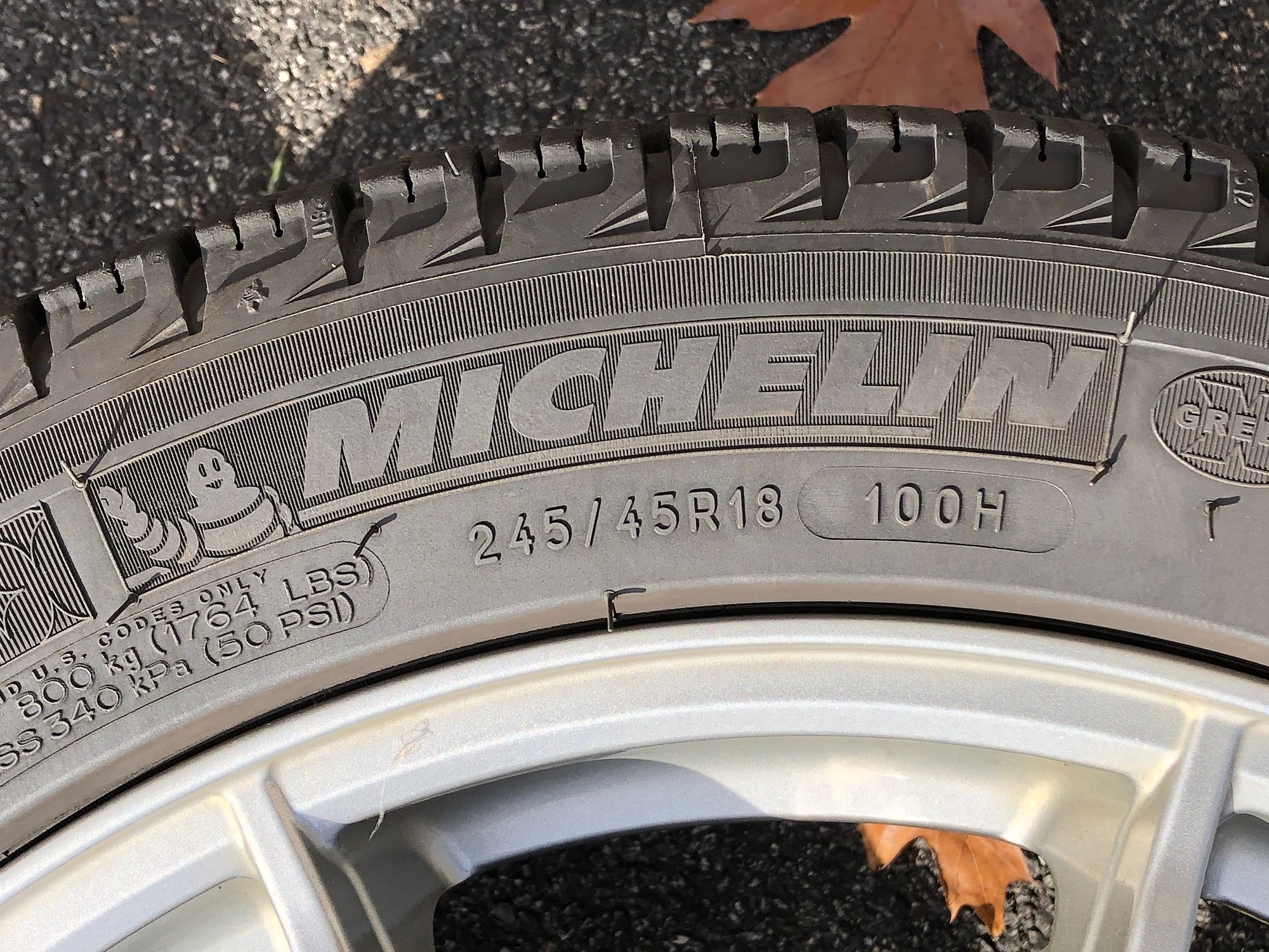 Wheels and Tires/Axles - SOLD: 2G RL 5X120 Winter Wheel Tire package.  OZ Racing Wheels  - Michelin X-Ice - Used - 2005 to 2012 Acura RLX - Cedar Knolls, NJ 07927, United States