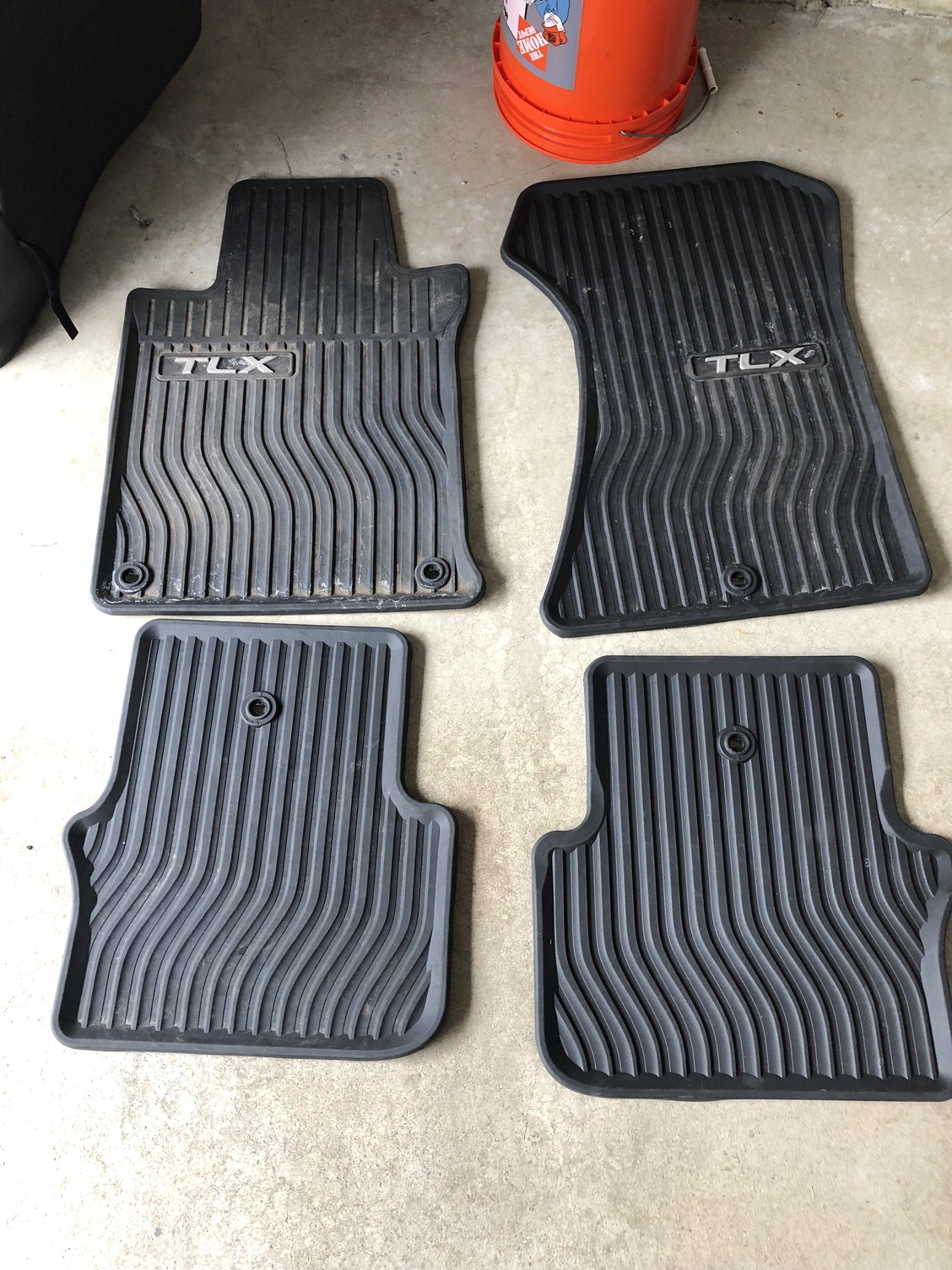 Accessories - FS: 2015-2017 Acura TLX AWD Factory All Weather Floor Mats - Used - 2015 to 2017 Acura TLX - Aurora, IL 60502, United States