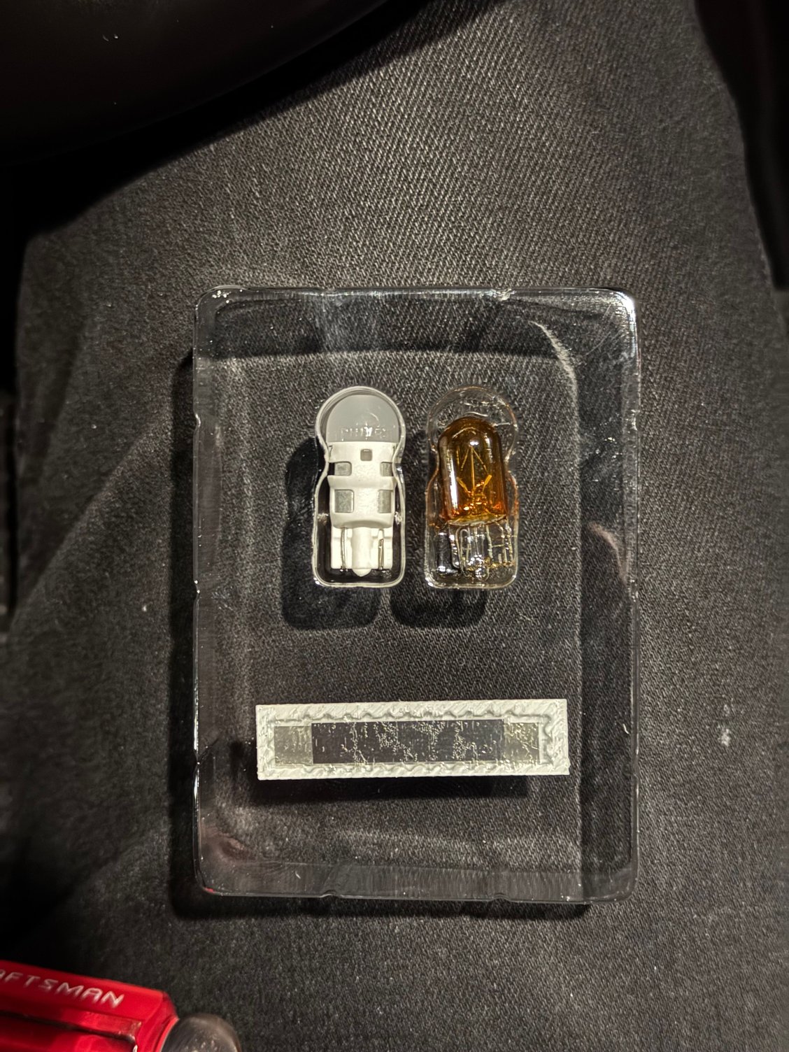 Just a tiny bit taller than a factory 168/194. Should fit anywhere and not cause any focus problems. 