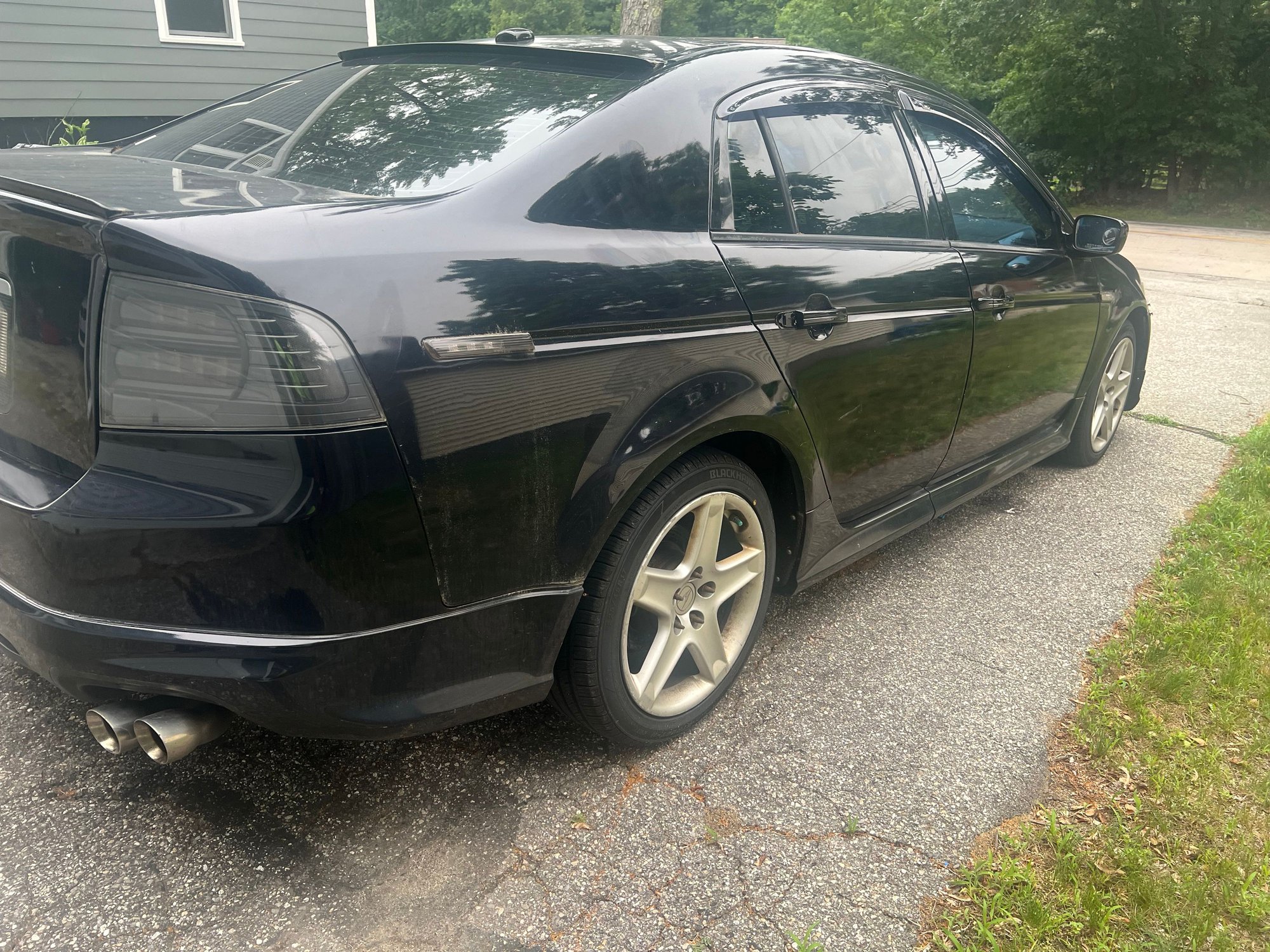 2004 Acura TL - 2004 Acura TL NBP 6-Speed Manual with A-Spec/Type S body kit - Used - VIN 19UUA65654A057990 - 219,156 Miles - 6 cyl - 2WD - Manual - Sedan - Blue - Hudson, NH 03051, United States