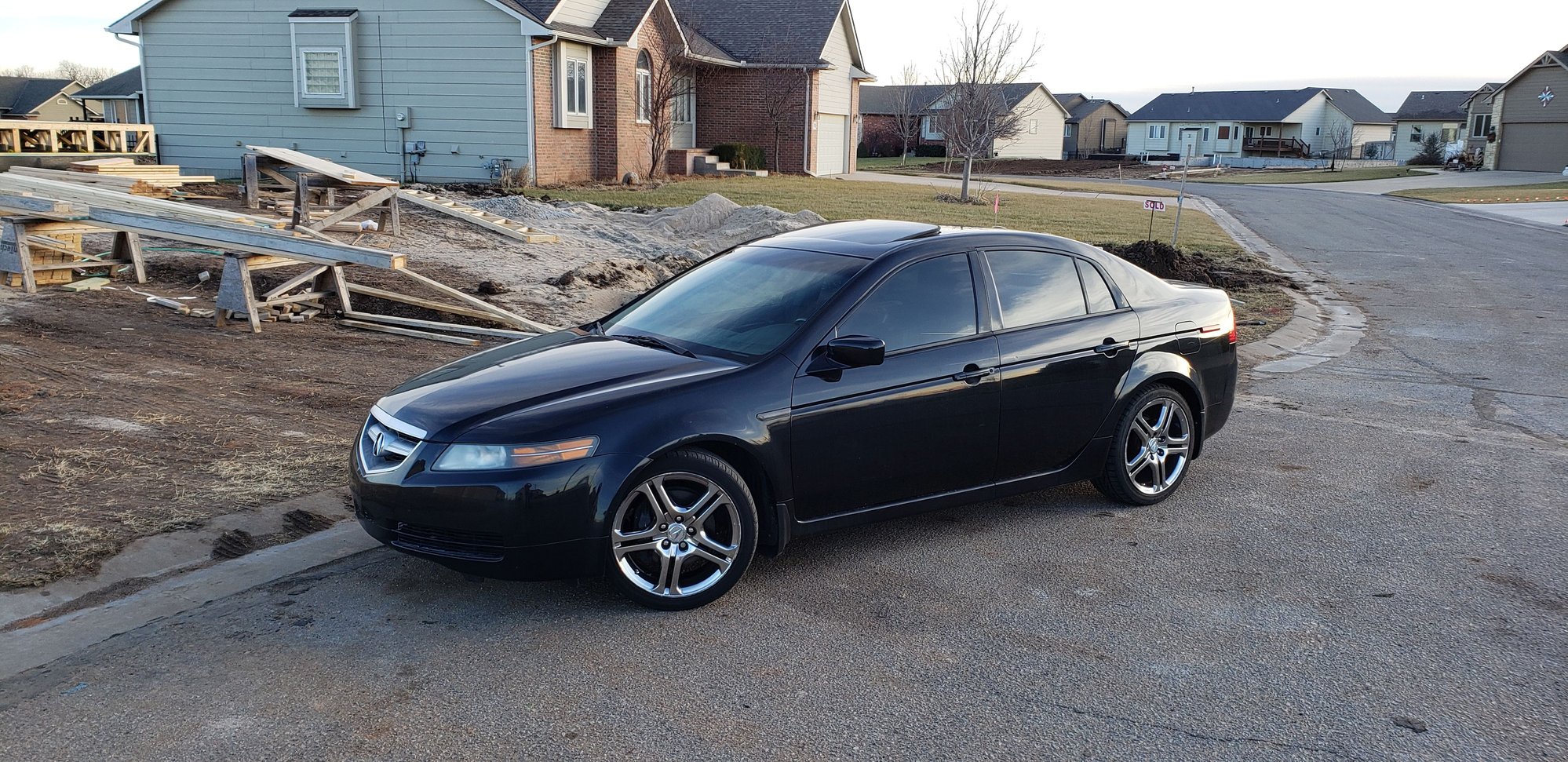 2005 Acura TL - FS: 2005 Acura TL, 6-speed - Used - VIN 19UUA65685A024466 - 215,600 Miles - 6 cyl - 2WD - Manual - Sedan - Black - Wichita, KS 67235, United States