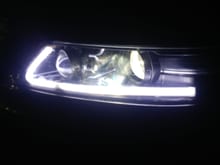 Led DRL.  Dual projector.