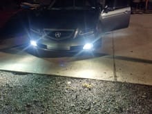 AFTER.

CHECK OUT THE VIDEO BELOW. WITH BOTH HEADLIGHT AND FOGS ON.