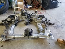 Cleaned subframe