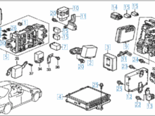 Number 10 is the main power relay