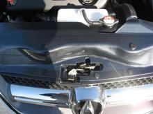 Carbon Fiber (Vinyl Wrapped) Engine Compartment- Raditor Cover