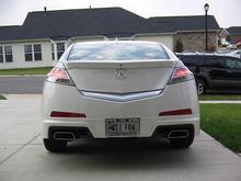 Removed ACURA TL, Aero kit