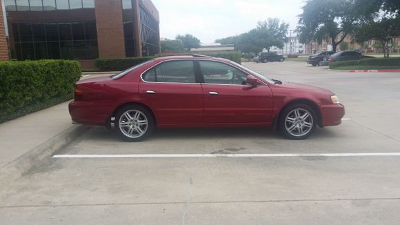 My daily driver. Acura TL with CL Type S wheels.