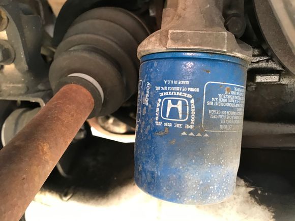Thank you Mr.T for using OEM motor oil and filter!
