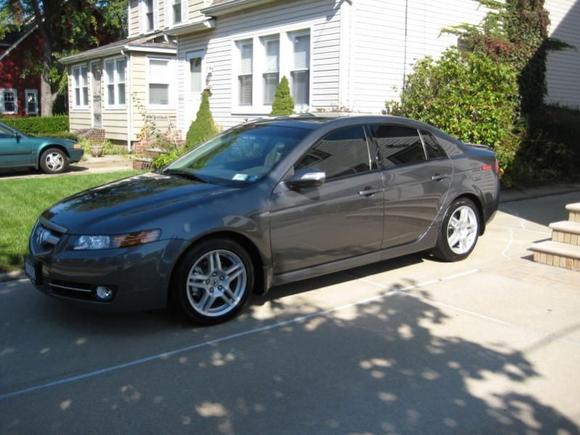 Only tints, rear deck lid and splash guards.  10/08