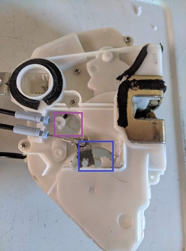 Actuator Meddling Door stuck locked AcuraZine Acura Enthusiast