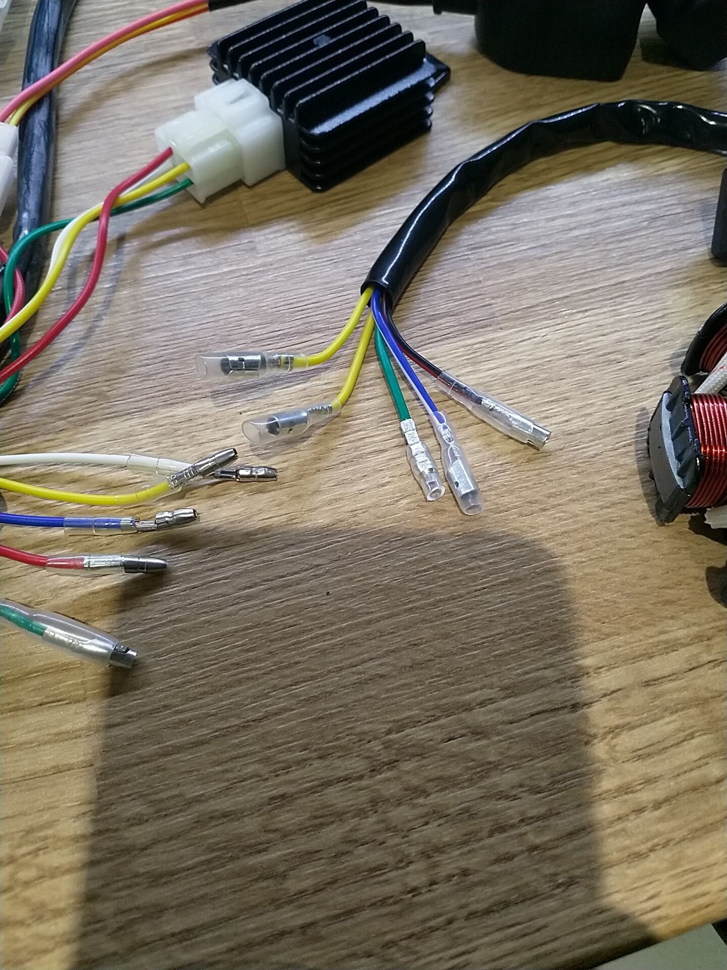 Stator wire connections ATV Enthusiast Community