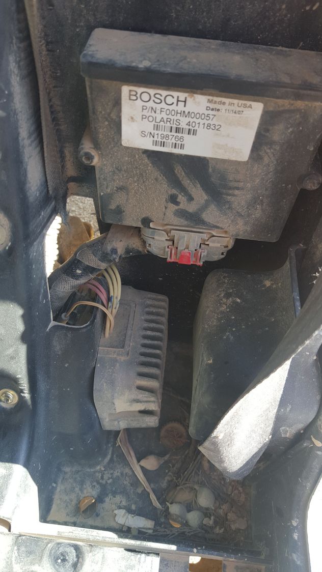 2008 polaris 800 rzr charging problems ATV