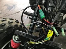 There is 5 wires under the hood on lt 80 not sure how they hook together. Can someone help me out. Thanks Tim 