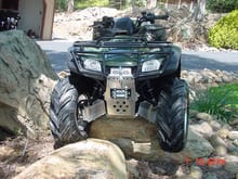 Warn 2.5 winch and stick guardsavailable from aluminum products