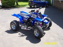 this is my 375cc Powervalve banshee, new!!