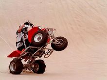 Another wheelie pic(this is also going around a dune just dosn't look like it)
