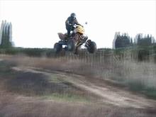 jumping at a home-made mx track near me, they dont let me in anymore..... :(                                                                                                                            