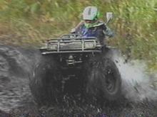 Video cap of me coming out of another mud hole.                                                                                                                                                         