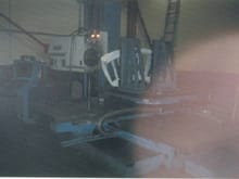 this is the boring mill i run at work, i make some of my quad parts on this machine                                                                                                                     