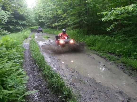 shannon in the mud