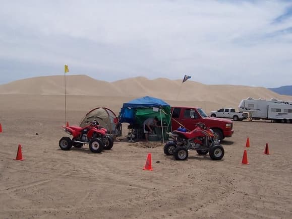 camp at dumont dunes 4/23/05                                                                                                                                                                            