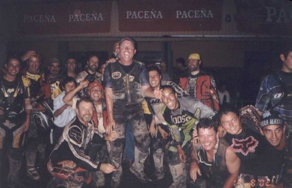 Bolivia 2002- There is at lot of celebration at the end of the Caravan.                                                                                                                                 