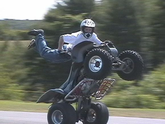 Superman Wheelie